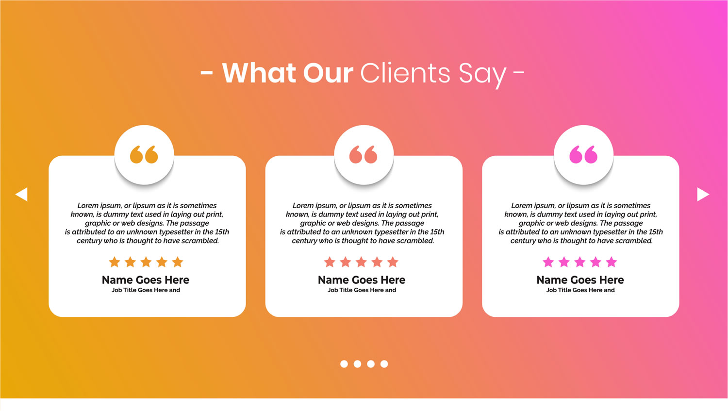 Testimonials
